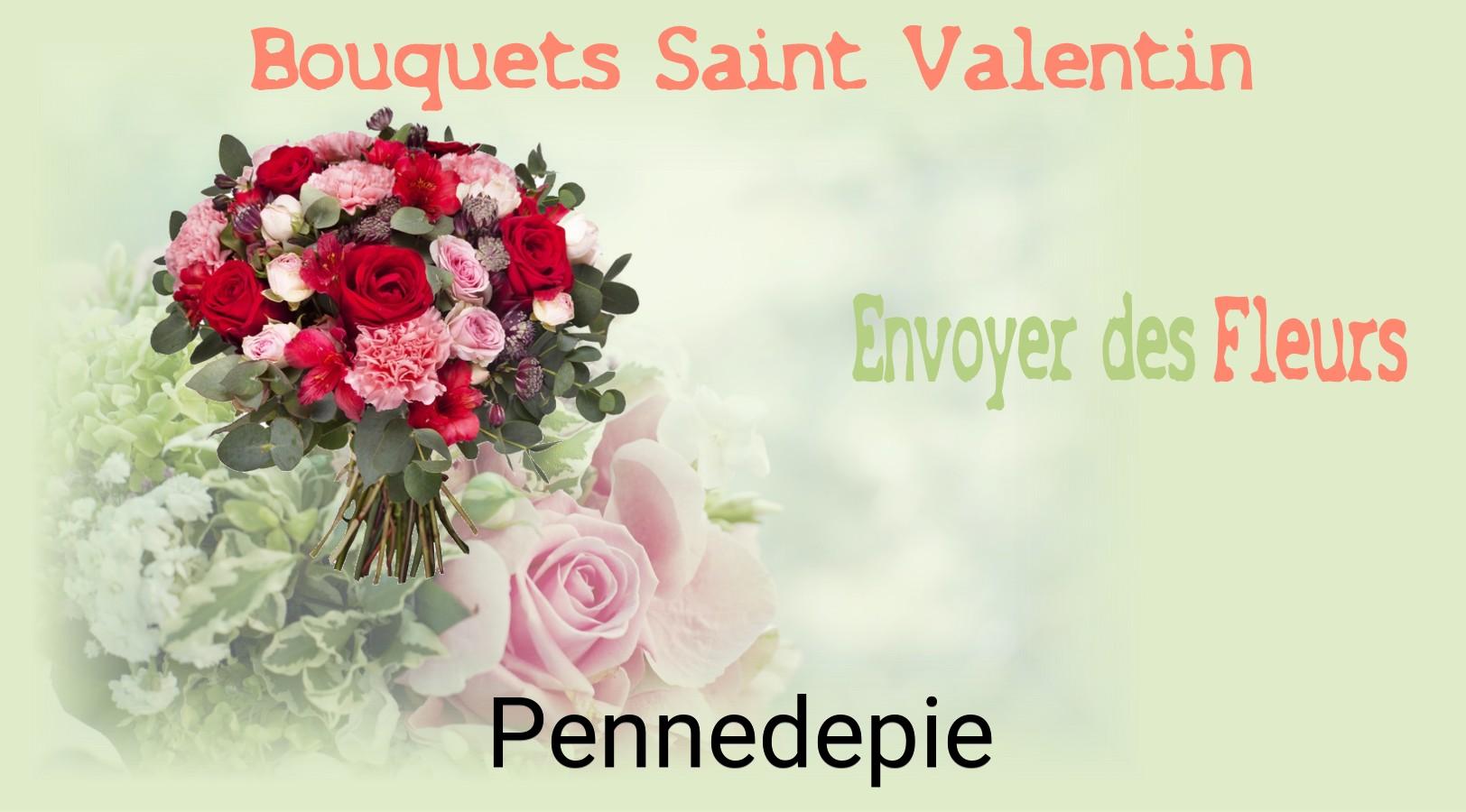 Roses de Saint-Valentin livrées à Pennedepie